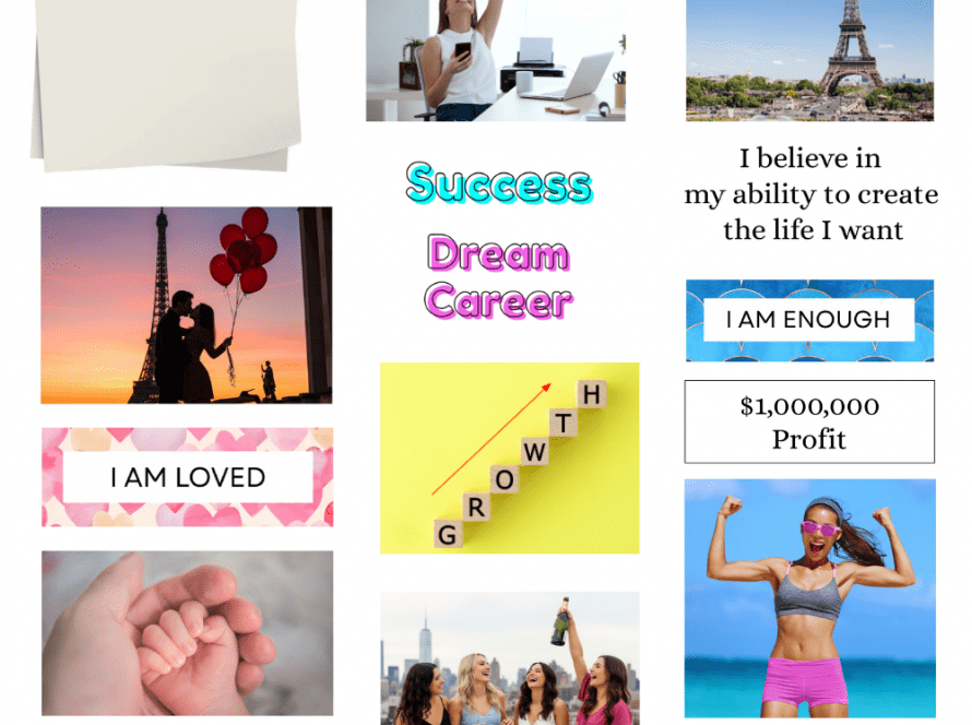What to put on a vision board: images, affirmations, and goal-setting elements