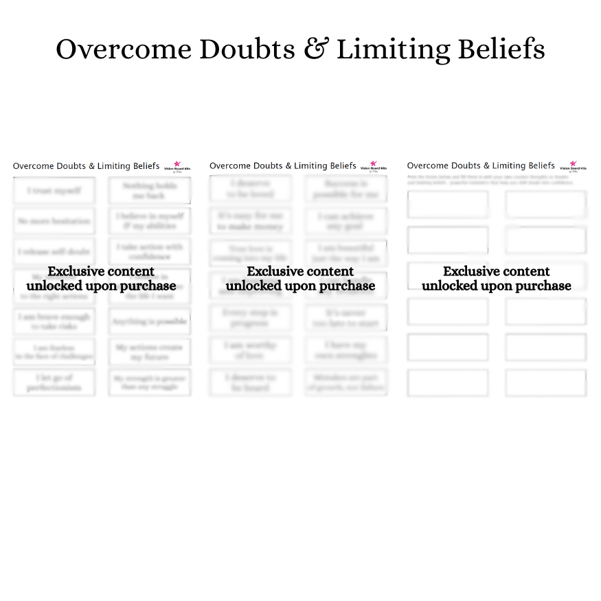 The Signature Vision Board Kit - Pastel Colors - Image 6