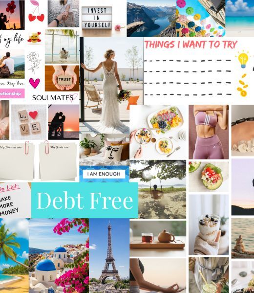 Digital vision board kits